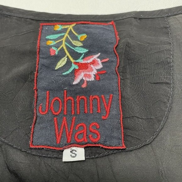 Johnny Was Dress Straight Size S Casual Crochet Embroidery Bohemian Boho Eyelet - Picture 8 of 12